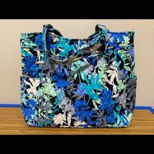 Vera Bradley Pleated Tote Camofloral 14552-539
